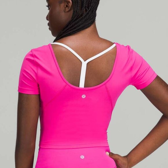 Lululemon Align T-Shirt Sonic Pink - Picture 1 of 7